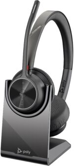 Poly Voyager 4320-M Bluetooth-peakomplekt laadimisalusega, Microsoft Teams sertifitseeritud - Pilt 2