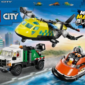 LEGO City Great Vehicles 60505 Lennuk, Teenindusauto ja Hõljuklaev