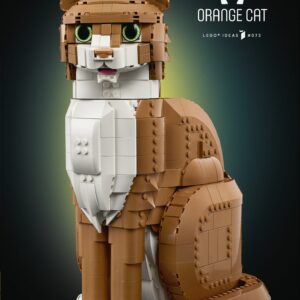 LEGO Ideas 21376 Oranssi kissa