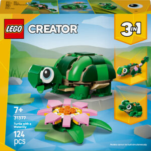 LEGO Creator 31377 Kilpkonn ja vesiroos 3in1