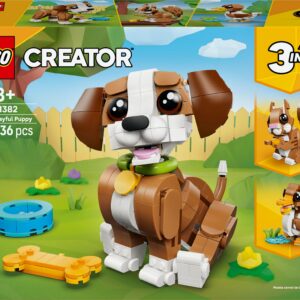 LEGO Creator 31382 Armsad loomad: Mänguline kutsikas 3in1