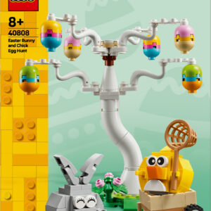 LEGO Aastaajad ja sündmused 40808 - Jänes ja tibu lihavõttemunade jahil