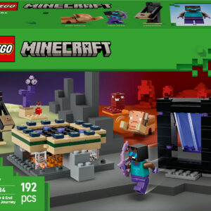 LEGO Minecraft 21584 Matka Hornaportaaliin ja Ääriportaaliin