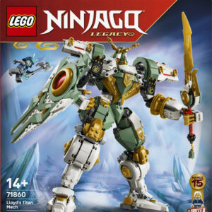 LEGO Ninjago 71860 Lloydin titaanirobotti – 15-vuotisjuhlamalli