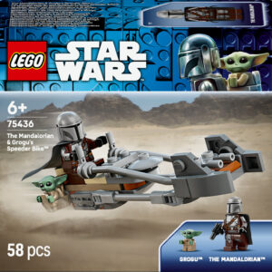 LEGO Star Wars TM 75436 Mandalorialaisen ja Grogun kiituripyörä