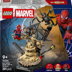 LEGO Super Heroes Marvel 76334 Eepiline lahing: Ämblikmees vs. Liivamees