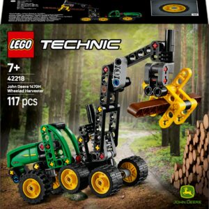 LEGO Technic 42218 Pyörillä varustettu John Deere 1470H ‑harvesteri