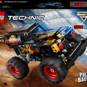 LEGO Technic 42219 Monster Jam™ Grave Digger™ Fire and Ice