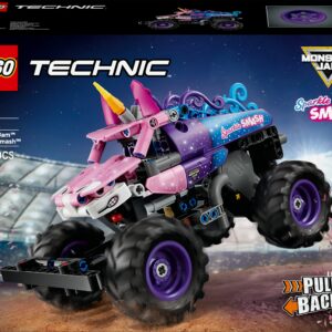 LEGO Technic 42220 Monster Jam™ Sparkle Smash™ veojõumootoriga