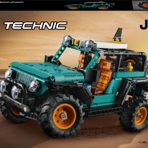 LEGO Technic 42227 Jeep® Wrangler Rubicon maasturi