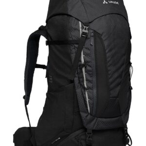 Vaude Avox 65 + 10 retkikunta- ja vaellusrinkka, musta