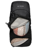 Vaude Avox 65 + 10 retkikunta- ja vaellusrinkka, musta - Pilt 5