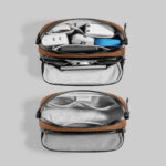 tomtoc Light-T12 tarvikute kott, pruun - Pilt 5