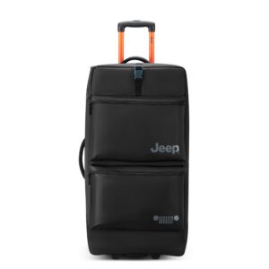 Delsey Jeep JS006B Trolley Duffle matkalaukku, 82 cm, musta