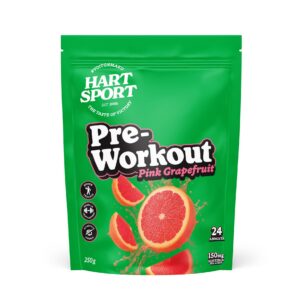 Hart-Sport Pre-Workout jauhe, Pink Grapefruit, 250 g