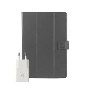 Tucano Facile Plus ümbris ja laadija, 11", must