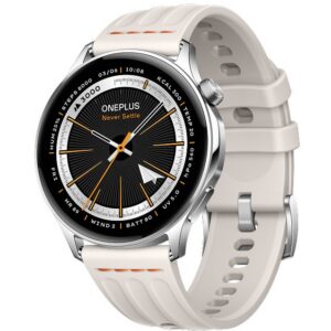 OnePlus Watch Lite nutikell, hõbedane teras