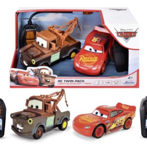 Simba Dickie Toys Cars Salama McQueen ja Martti, kauko-ohjattavat autot