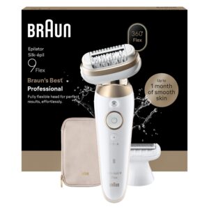 Braun Silk·épil 9 9-030 3D Flex, Wet & Dry -epilaattori