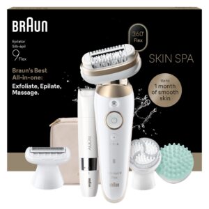 Braun Silk·épil 9 9-481 3D Flex SkinSpa Wet & Dry -epilaattori