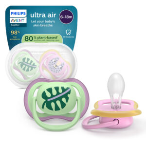 Philips Avent Ultra õhulutt, 6-18 kuud, 2 tk, roheline/roosa