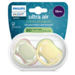 Philips Avent Ultra Air lutt, üle 18 kuu, 2 tk, heleroheline/kollane - Pilt 2