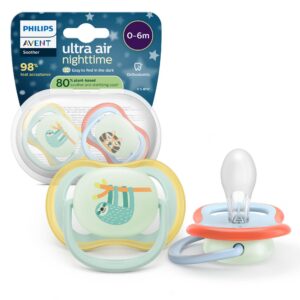 Philips Avent Ultra Air öine lutt, 0-6 kuud, 2 tk pakis, helesinine/heleroheline