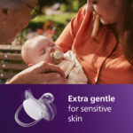 Philips Avent Ultra Soft lutt, 0-6 kuud, 4 tk, helekollane/türkiissinine - Pilt 2