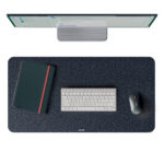 Leitzi vildist hiirematt, 70 x 36 cm, tumehall - Pilt 4