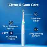 Oral-B iO3 sähköhammasharja, sininen + matkakotelo - Pilt 3