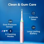 Oral-B iO3 sähköhammasharja, vaaleanpunainen + matkakotelo - Pilt 3
