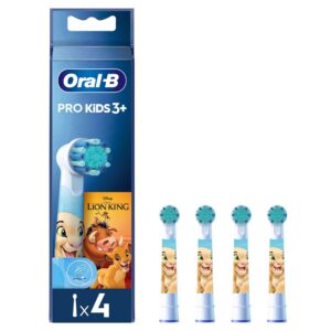 Oral-B Pro Kids vaihtoharjat Disney Leijonakuningas-teemalla, 4 kpl