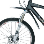 Topeak DeFender M1 etulokasuoja, 26-27,5" musta/hopea - Pilt 2