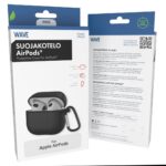 Wave läpikuultava suojakotelo, Apple AirPods Pro 3 (2025), musta - Pilt 2
