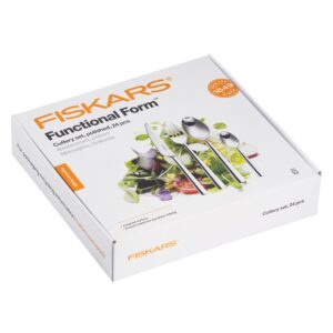 Fiskars Functional Form söögiriistade komplekt, 24-osaline, läikiv