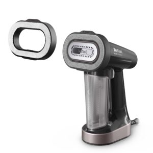 Tefal Pure Force 3in1 vaatehöyrystin, musta/vaaleanpunainen