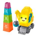 Fisher-Price'i loendamise ja virnastamise kraanaekskavaator