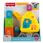 Fisher-Price'i loendamise ja virnastamise kraanaekskavaator - Pilt 4
