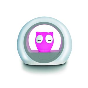 Zazu Lou the Owl yövalo, vaaleanpunainen