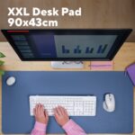 Trust Benya XXL Desk Pad hiirimatto, 90 x 43 cm, sininen - Pilt 5