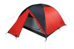 Hannah Outdoor Covert 3 WS vaelluskupoliteltta, 3 henkilöä, mandariininpunainen/tumma varjo