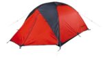 Hannah Outdoor Covert 3 WS vaelluskupoliteltta, 3 henkilöä, mandariininpunainen/tumma varjo - Pilt 3