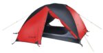 Hannah Outdoor Covert 3 WS vaelluskupoliteltta, 3 henkilöä, mandariininpunainen/tumma varjo - Pilt 5