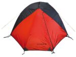 Hannah Outdoor Covert 3 WS vaelluskupoliteltta, 3 henkilöä, mandariininpunainen/tumma varjo - Pilt 4