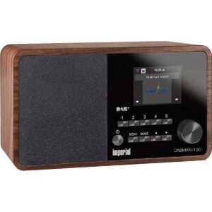 Imperial DABMAN i150 kompakti hybridiradio, ruskea