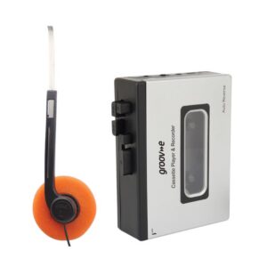 Groov-e PS530SR kannettava kasettisoitin Bluetoothilla