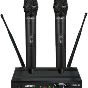 MadBoy U-Tube 20 traadita karaoke mikrofon paar