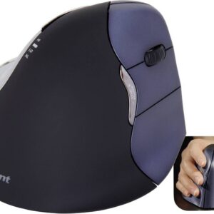 Evoluent VerticalMouse 4 Right Wireless HR over Weathered over Wheel