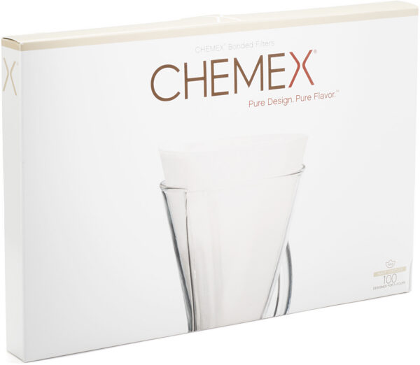 Chemex FP-2 Voldimata Half Moon filterpaber, 100 tk - Pilt 3