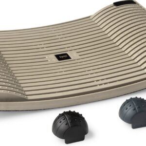 Gymba aktivatsiooniplaat ja massaažipallid, hall